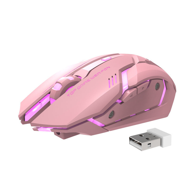 Wireless Silent Gaming Charging Mouse