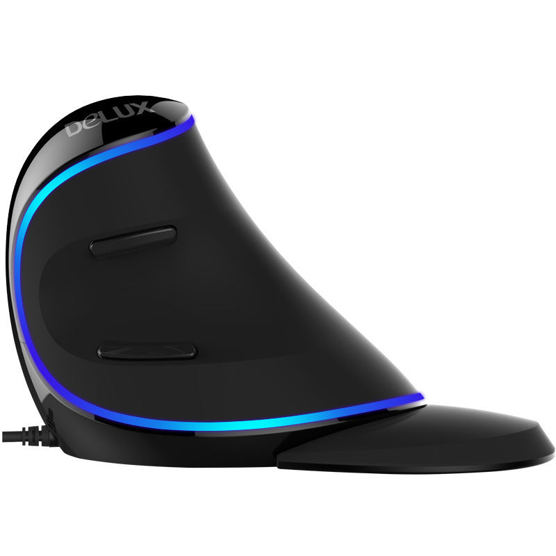 Vertical RGB One Handed Mouse Grip