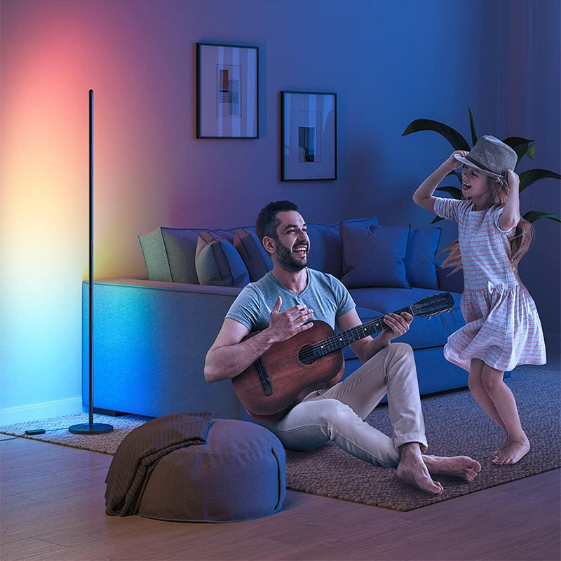 Led Strip Corner Floor Lamp