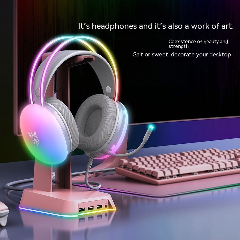 Head-mounted Computer Gaming Headset