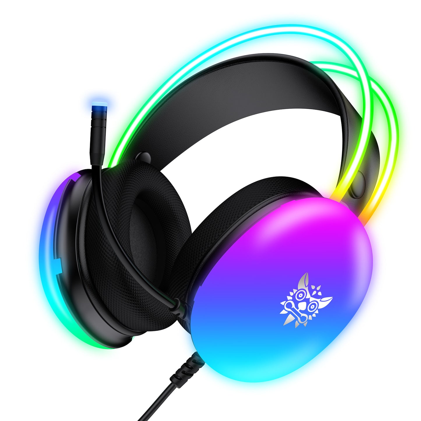 Head-mounted Computer Gaming Headset