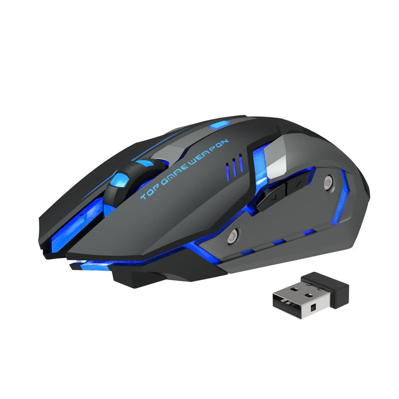 Wireless Silent Gaming Charging Mouse