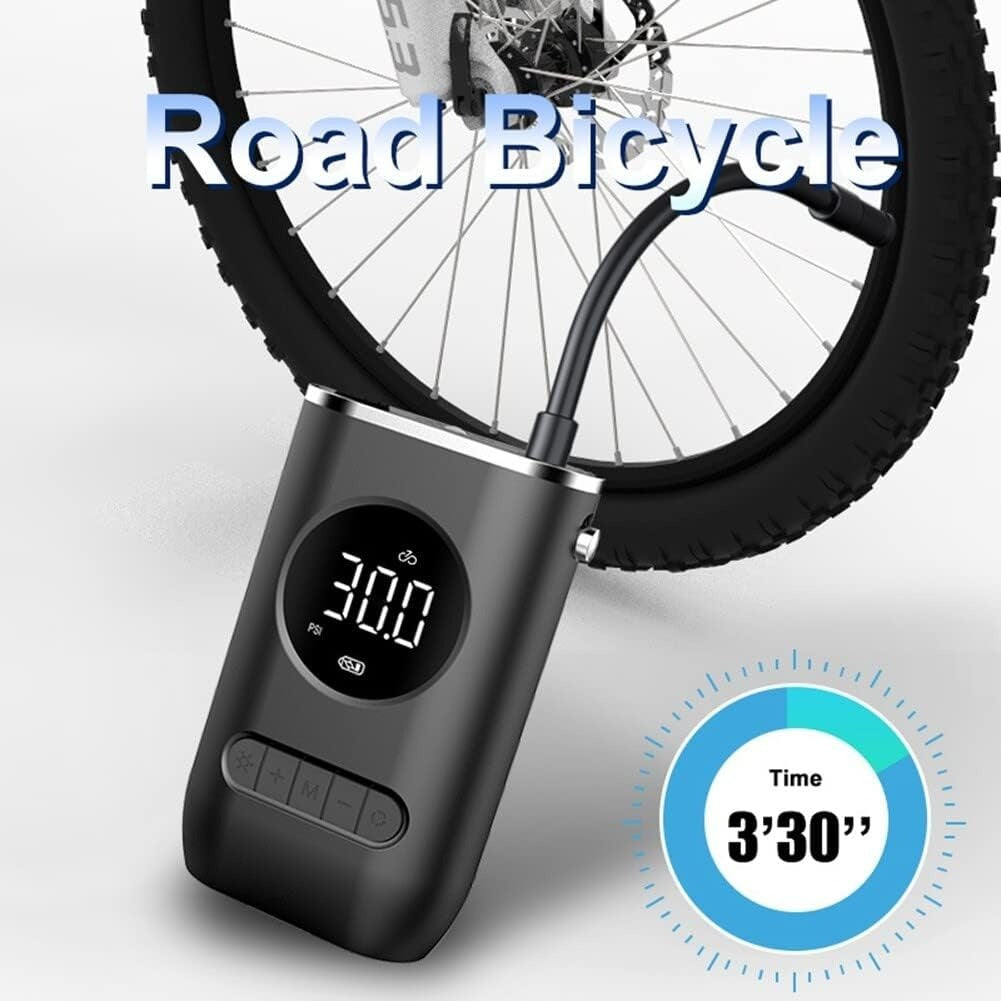 Portable Electric Tire Air Inflator With LED Display - The Underground