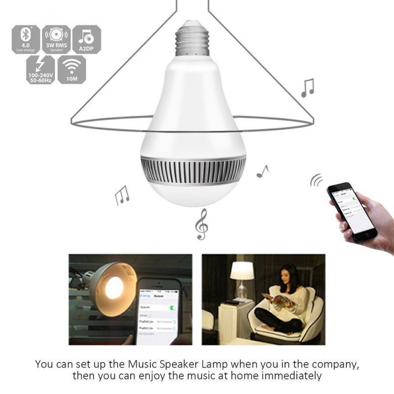 Wireless Smart LED Colorful Speaker Bulb - The Underground