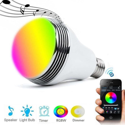 Wireless Smart LED Colorful Speaker Bulb - The Underground