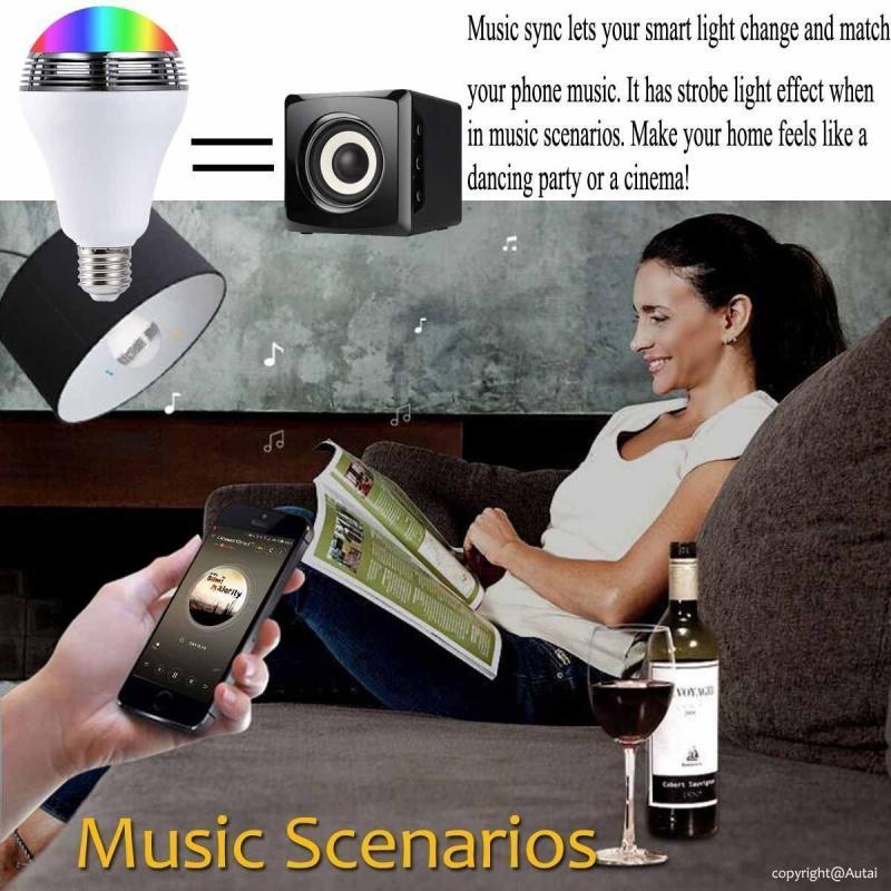 Wireless Smart LED Colorful Speaker Bulb - The Underground