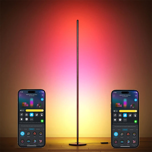 Led Strip Corner Floor Lamp