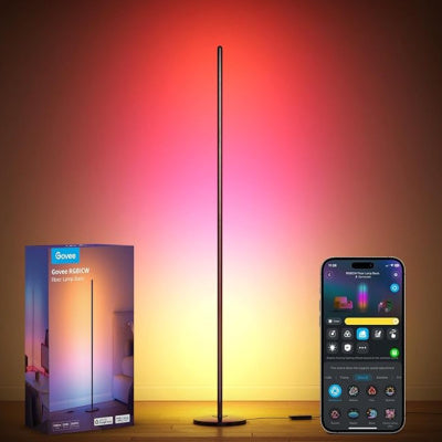 Led Strip Corner Floor Lamp