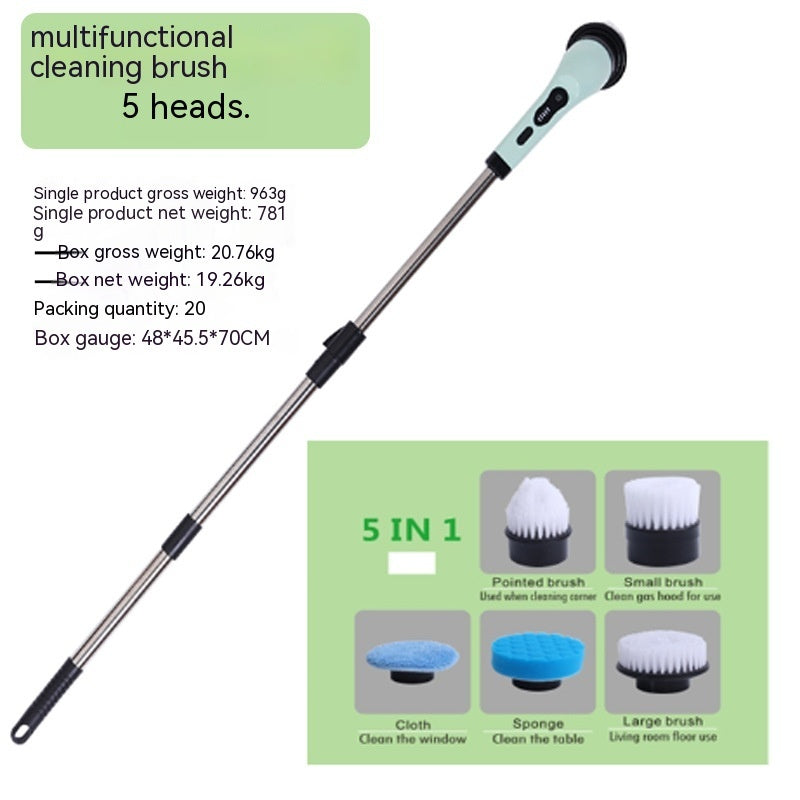 Multifunctional Wireless Electric Cleaning Brush - The Underground