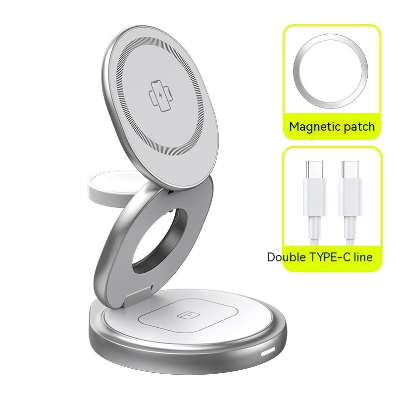 3-in-1 Wireless Magnetic Folding Charger Stand - The Underground