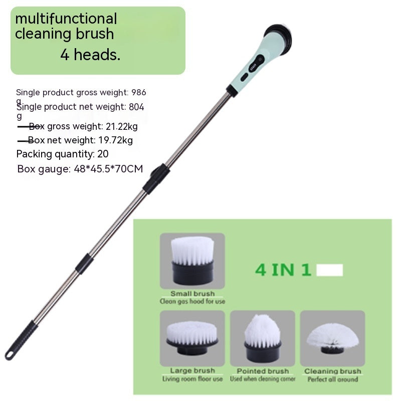 Multifunctional Wireless Electric Cleaning Brush - The Underground