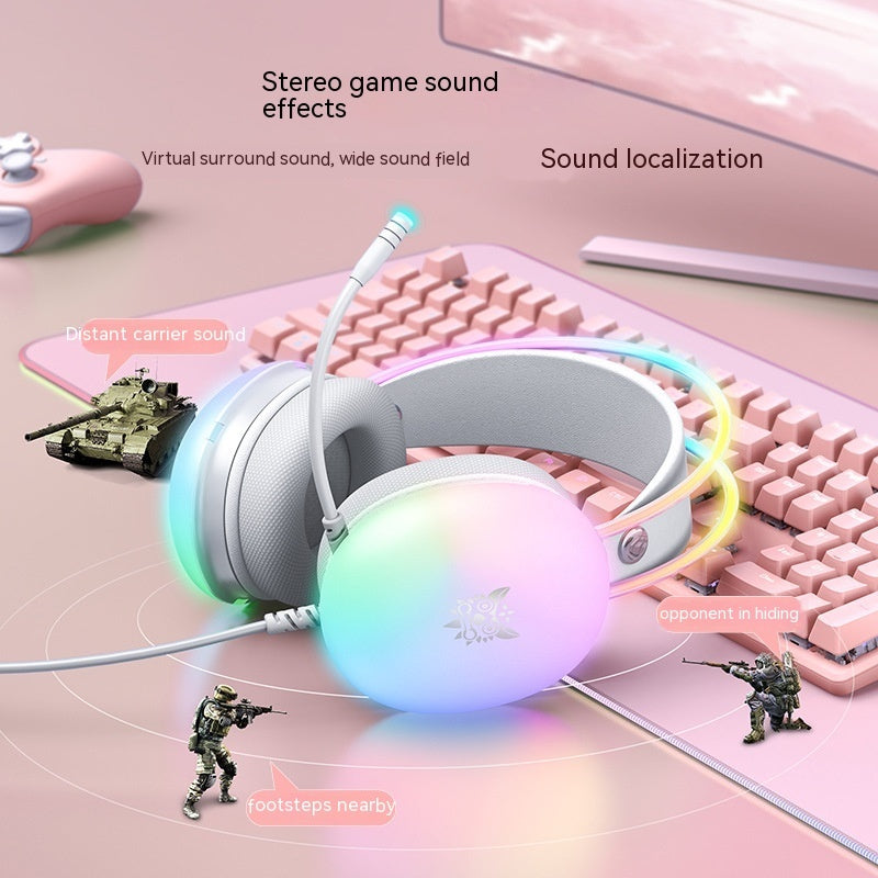 Head-mounted Computer Gaming Headset