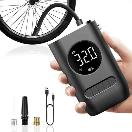 Portable Electric Tire Air Inflator With LED Display - The Underground