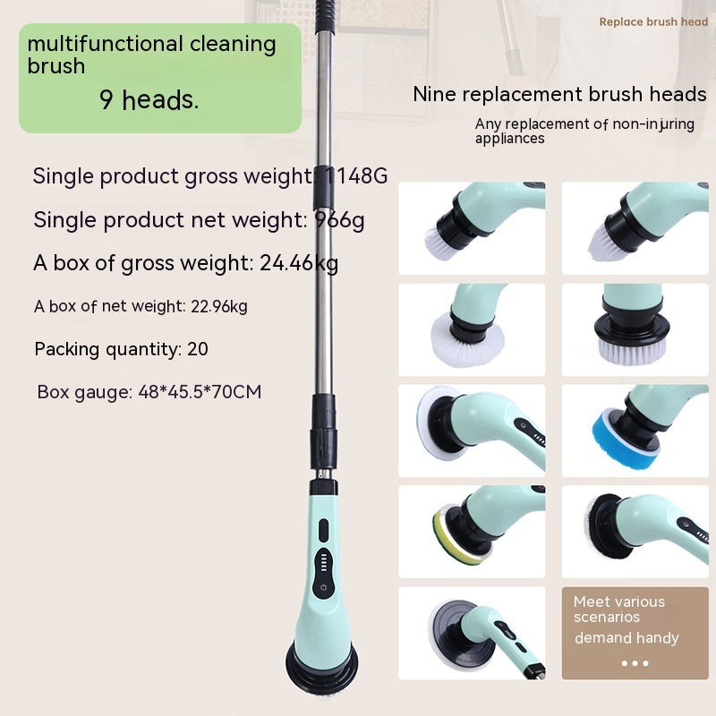 Multifunctional Wireless Electric Cleaning Brush - The Underground