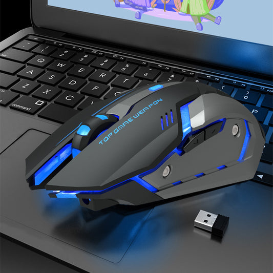 Wireless Silent Gaming Charging Mouse