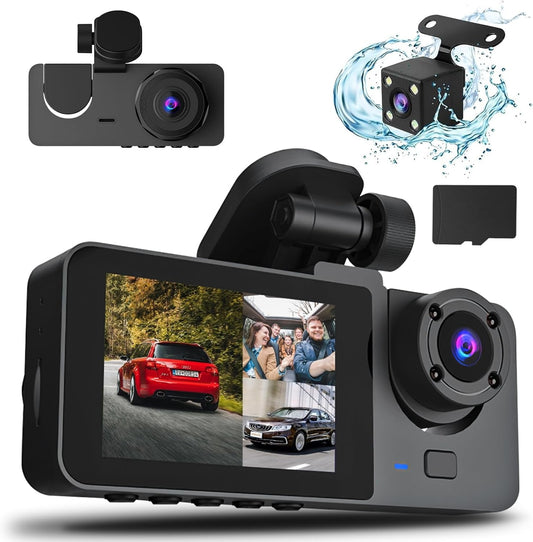 1080P Front And Rear Car Dash Camera - The Underground